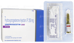 Uniprogestin 250 Injection 1ml
