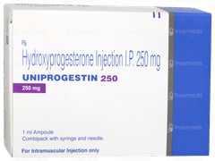 Uniprogestin 250 Injection 1ml