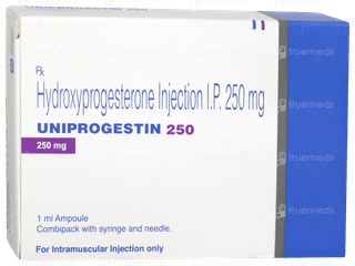 Uniprogestin 250 Injection 1ml