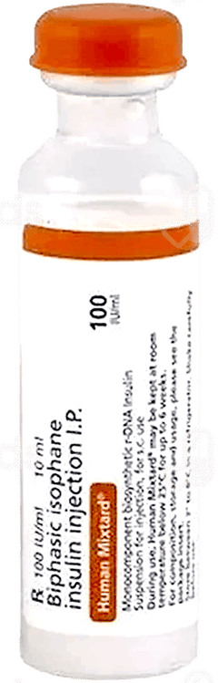 Human Mixtard 100Iu Injection 10Ml Human Mixtard 100Iu Injection 10Ml