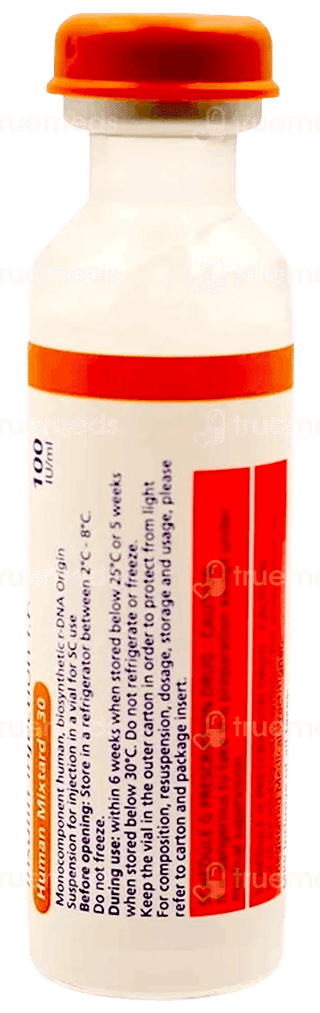 Human Mixtard 100Iu Injection 10Ml