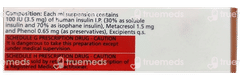 Human Mixtard 100iu Injection 10ml
