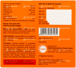 Vitneurin Aq 2ml Pack Of 5 Injections