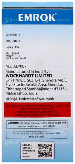 Emrok Injection 100 Ml Emrok Injection 100 Ml