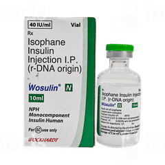 Wosulin N 40iu Injection 10ml Wosulin N 40iu Injection 10ml