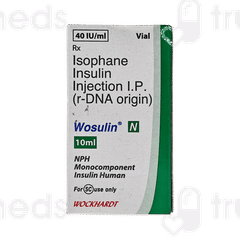 Wosulin N 40iu Injection 10ml Wosulin N 40iu Injection 10ml