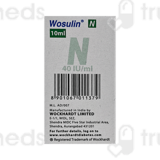 Wosulin N 40iu Injection 10ml