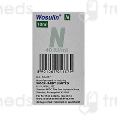 Wosulin N 40iu Injection 10ml Wosulin N 40iu Injection 10ml