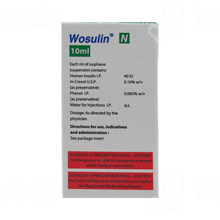 Wosulin N 40iu Injection 10ml