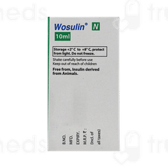 Wosulin N 40iu Injection 10ml Wosulin N 40iu Injection 10ml