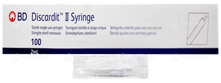 Bd Discardit Ii 2Ml Syringe 1