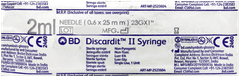 Bd Discardit Ii 2Ml Syringe 1