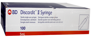 Bd Discardit I I Syringe 5Ml