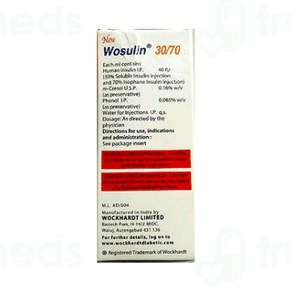 Wosulin New 30/70 Injection 15ml