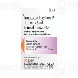 Irinot 100 MG Injection 5 ML