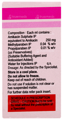 Mikacin 750mg Injection 3ml Mikacin 750mg Injection 3ml