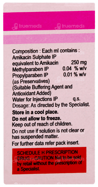Mikacin 750mg Injection 3ml