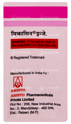 Mikacin 750mg Injection 3ml Mikacin 750mg Injection 3ml