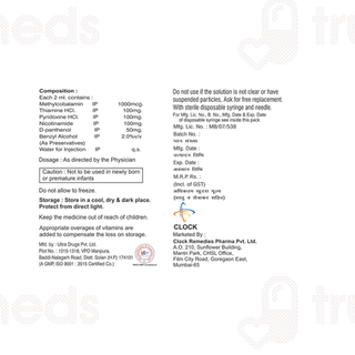 Clonerv Plus Injection 2ml