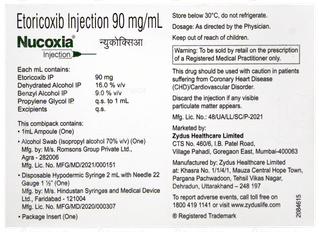 Nucoxia Injection 1ml