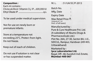 Calconsta D3 Injection 1ml