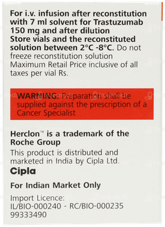 Herclon 150mg Injection 1 Herclon 150mg Injection 1