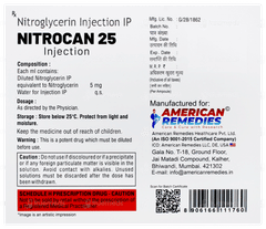 Nitrocan 25 Injection 5ml