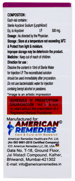 Clocivir 500mg Infusion 1