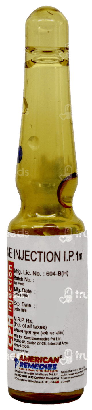 Cpm Injection 1ml