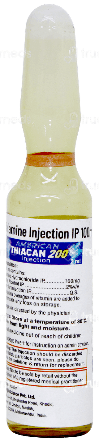 Thiacan 200 Injection 2ml