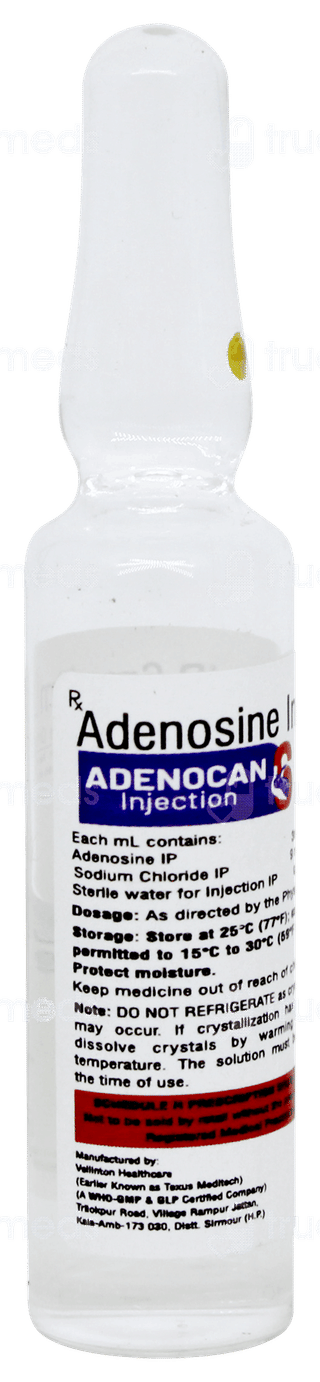Adenocan 6 Mg Injection 2 Ml Uses Side Effects Dosage Price Truemeds Adenocan 6 Mg Injection 2 Ml Uses Side Effects Dosage Price Truemeds