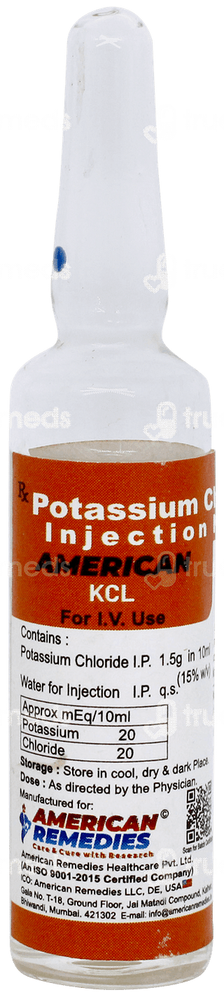 Kcl Injection 10ml