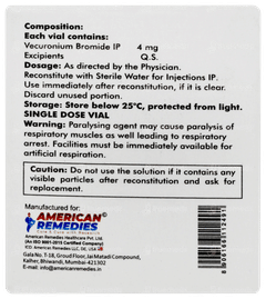 Vecanium 4 Injection 1 Vecanium 4 Injection 1