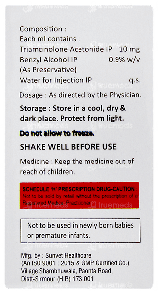 Tamcort 10 Injection 1ml
