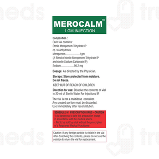 Merocalm 1 GM Injection 1