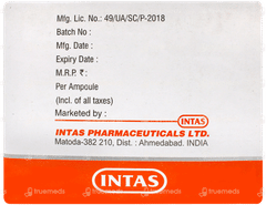 Emsyl 125mg Injection 2ml