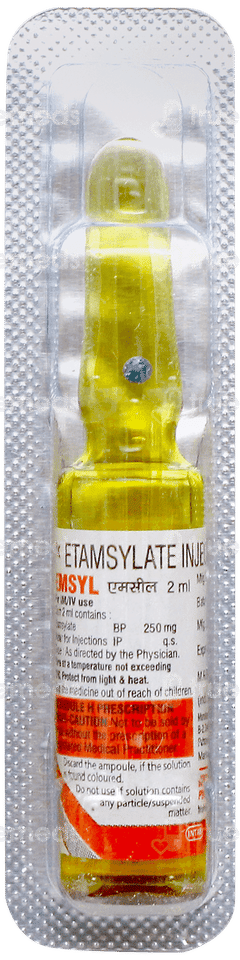 Emsyl 125mg Injection 2ml