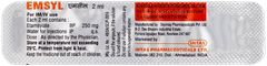 Emsyl 125mg Injection 2ml