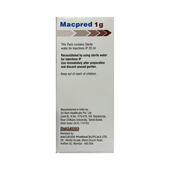 Macpred 1000 MG Injection 20 ML Macpred 1000 MG Injection 20 ML