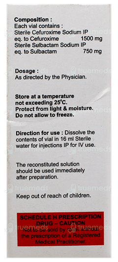 Stafcure Sb 1.5Gm Injection 1