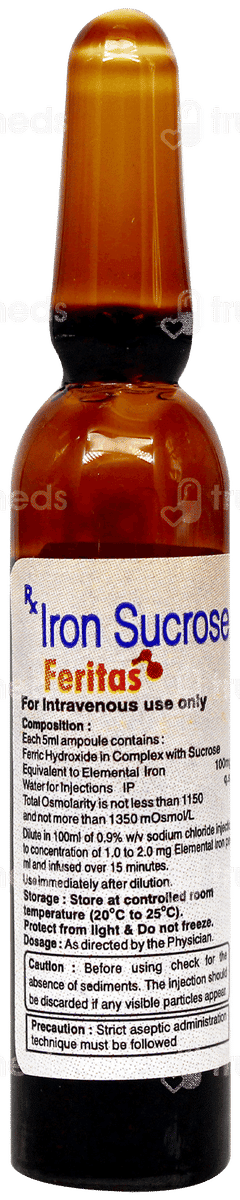Feritas Injection 5 Ml Feritas Injection 5 Ml