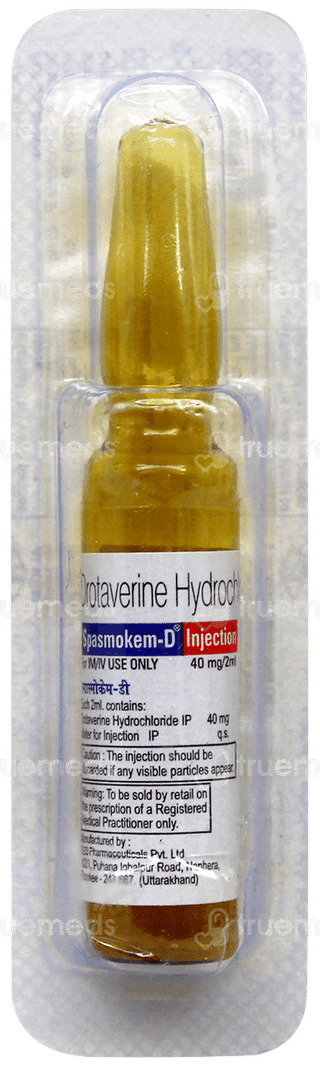 Spasmokem D 40 Mg Injection 2 Ml
