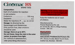 Cinomac Hs Injection 1ml