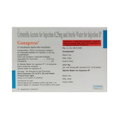 Gonapress 0.25 MG Injection 1