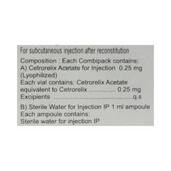 Gonapress 0.25 MG Injection 1