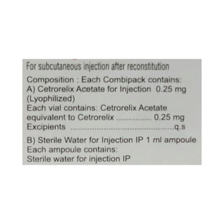 Gonapress 0.25 MG Injection 1