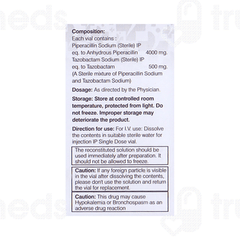 Piperum T 4.5 GM Injection 1 Piperum T 4.5 GM Injection 1