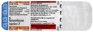 Nbet 4 MG Injection 1 ML