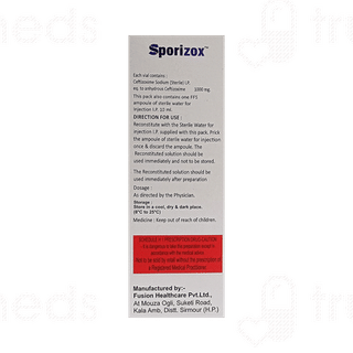 Sporizox 1000 MG Injection 1