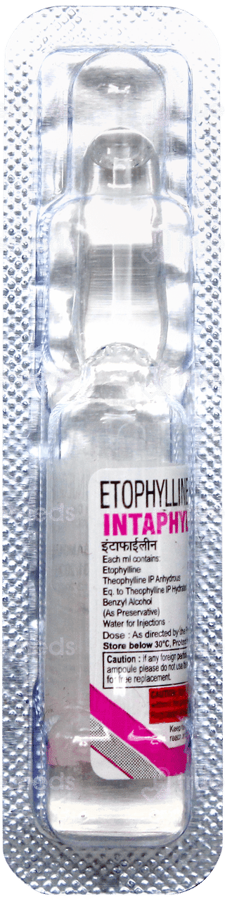 Intaphylline Injection 2 ML